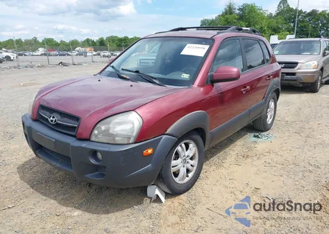 2006 Hyundai Tucson Gls/Limited from USA, damaged, VIN KM8JN12D16U252915